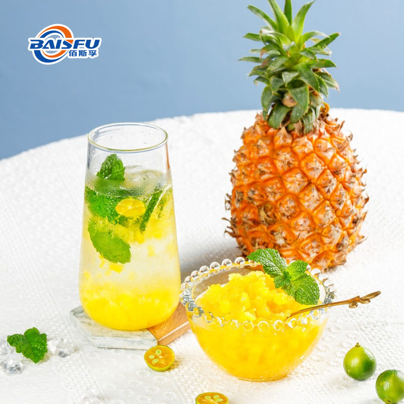 Pineapple Emulsion Flavor Powder for Solid Drink Tablet Sugar Baisfu Brand Factory Price Pineapple Emulsion Flavoring Agent Food Grade