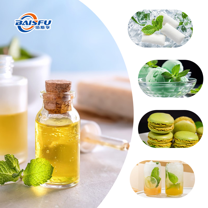 Mint Flavor High Concentration High Quality Mint Flavor Organic Mint Aroma For Chewing Gum Snack Biscuit For Food Product