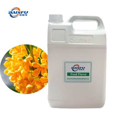 Baisfu High Buyback Rate Osmanthus Oil Flavor Plant Artificial Food Additive
